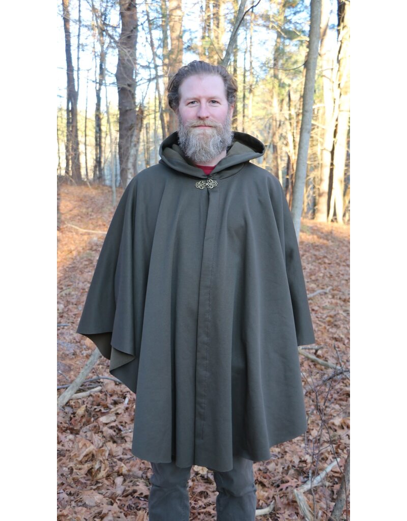 Cloakmakers.com 5510 - Washable Double-Faced Fleece Ruana Ranger Cloak, Water Resistant