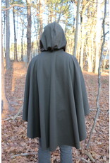 Cloakmakers.com 5510 - Washable Double-Faced Fleece Ruana Ranger Cloak, Water Resistant