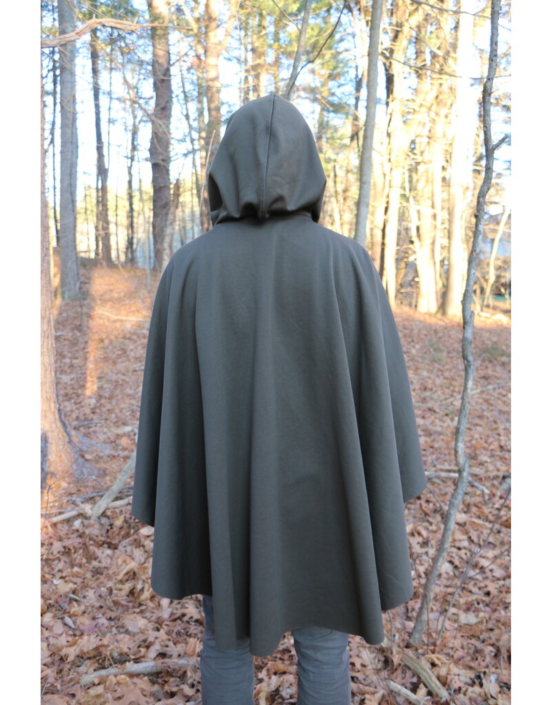 Cloakmakers.com 5510 - Washable Double-Faced Fleece Ruana Ranger Cloak, Water Resistant