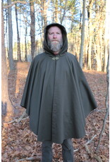 Cloakmakers.com 5510 - Washable Double-Faced Fleece Ruana Ranger Cloak, Water Resistant