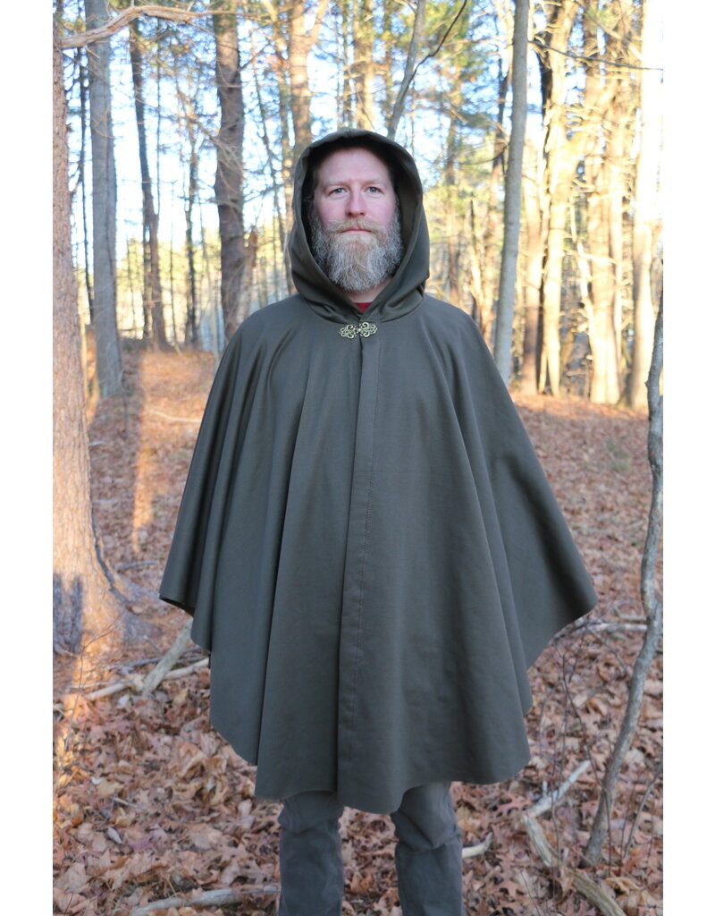 Cloakmakers.com 5510 - Washable Double-Faced Fleece Ruana Ranger Cloak, Water Resistant