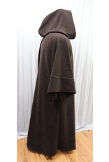 Cloakmakers.com R553-Washable Brown Wool Jedi Robe w/ Pockets