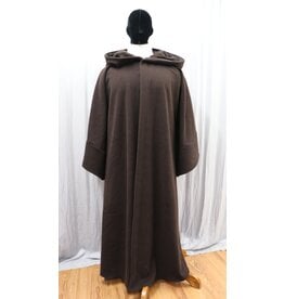 Cloakmakers.com R553-Washable Brown Wool Jedi Robe w/ Pockets
