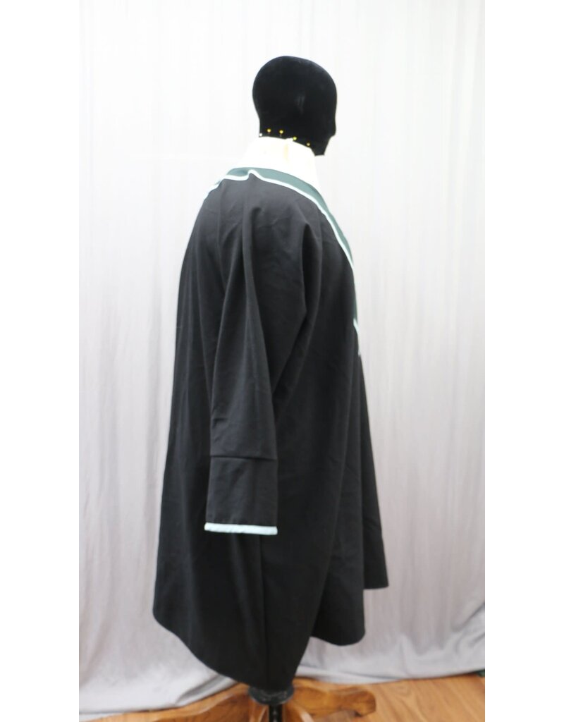 Cloakmakers.com J870 - Black Viking Tunic w/ Celtic Knot Embroidery