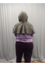 Cloakmakers.com H502-Lightweight Taupe Hooded Cowl