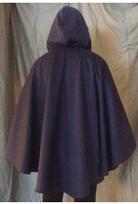 Cloakmakers.com 5620-Dusty Royal Blue Cloak w/ Blue Hood Lining & Pockets