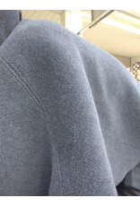 Cloakmakers.com 5626-Washable Thick Grey Herringbone Wool Cloak w/ Pockets