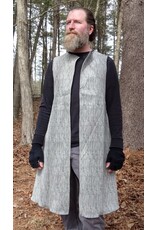 Cloakmakers.com J876-Washable Black & White Faux Snake Skin Vest