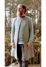 Cloakmakers.com J876-Washable Black & White Faux Snake Skin Vest