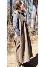 Cloakmakers.com J879-Washable Long Hooded Ranger Vest w/ Pockets