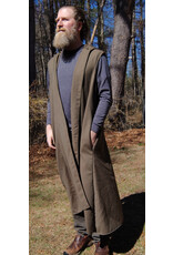 Cloakmakers.com J879-Washable Long Hooded Ranger Vest w/ Pockets
