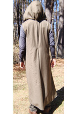 Cloakmakers.com J879-Washable Long Hooded Ranger Vest w/ Pockets