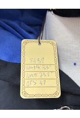 5659 - Washable Black Cotton Cloak W/ Phoenix Embroidery and Blue Hood lining & Pockets