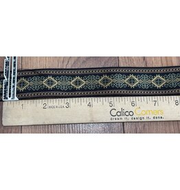 Cloakmakers.com Bordered Diamonds - Tan, Green, and Brown
