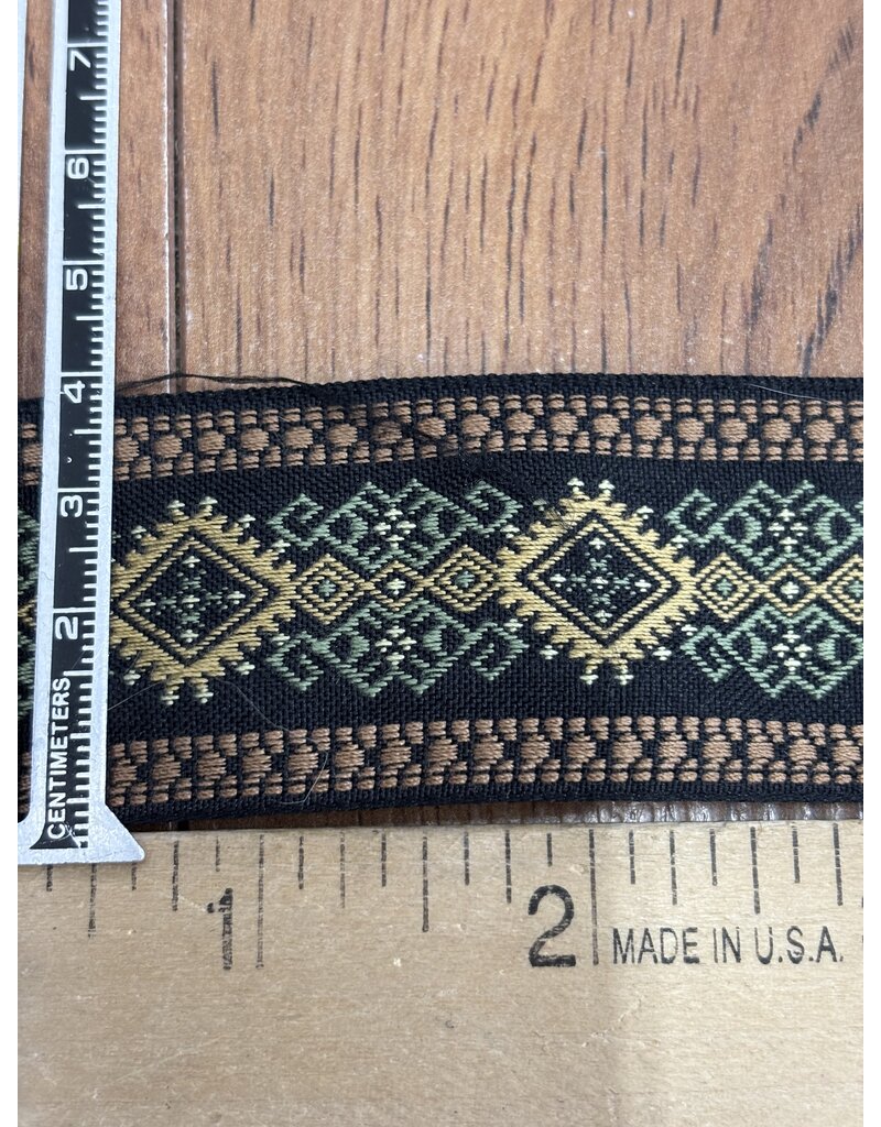 Cloakmakers.com Bordered Diamonds - Tan, Green, and Brown