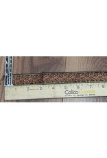 Red Smoke Gold Border