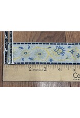 Cloakmakers.com Elizabethan Floral Trim - Gold/Blue