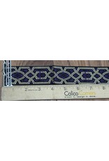 Cloakmakers.com Trellis Trim - Gold w/Purple Flourish, Wide
