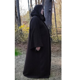 Cloakmakers.com R559-Washable Brown Wool Jedi Robe w/ Pockets