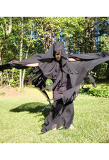 Cloakmakers.com 5685-Lightweight Black Sheer Mourning Cloak