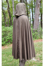 Cloakmakers.com 5690-Multitoned Washable Wool Blend Cloak w/ Olive Green Hood Lining