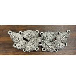 Cloakmakers.com MultiLeaf Pewter Clasp