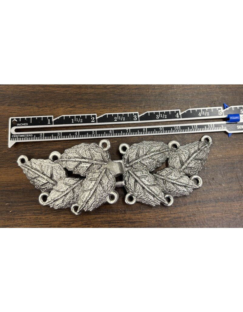 Cloakmakers.com MultiLeaf Pewter Clasp