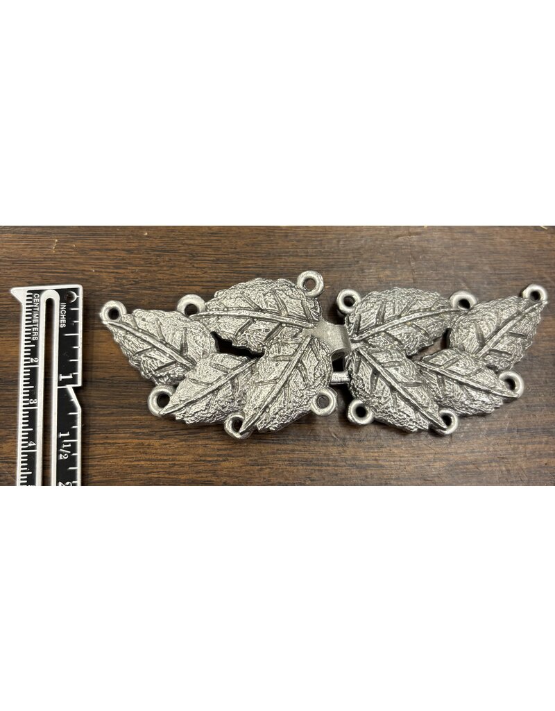 Cloakmakers.com MultiLeaf Pewter Clasp