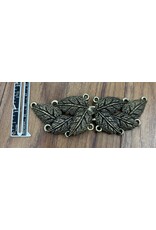 Cloakmakers.com MultiLeaf Pewter Clasp-Antique Bronze Plate
