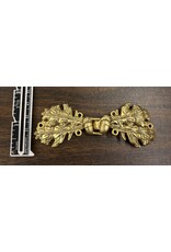 Cloakmakers.com Oak Double w/Acorn Small Pewter Clasp - Brass Plated