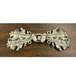 Cloakmakers.com Oak Double w/Acorn Small Pewter Clasp