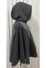 Cloakmakers.com 5705- Washable Wool Blend Cloak w/ Antler Embroidery and Pockets