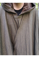 Cloakmakers.com 5708-Washable Multitoned Wool Blend Cloak w/ Gothic Rose Clasp