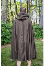 Cloakmakers.com 5708-Washable Multitoned Wool Blend Cloak w/ Gothic Rose Clasp