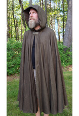 Cloakmakers.com 5708-Washable Multitoned Wool Blend Cloak w/ Gothic Rose Clasp