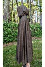 Cloakmakers.com 5708-Washable Multitoned Wool Blend Cloak w/ Gothic Rose Clasp