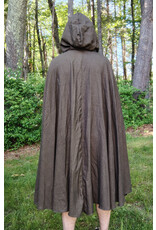 Cloakmakers.com 5708-Washable Multitoned Wool Blend Cloak w/ Gothic Rose Clasp