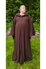 Cloakmakers.com R559-Washable Brown Wool Jedi Robe w/ Pockets