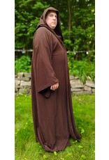 Cloakmakers.com R559-Washable Brown Wool Jedi Robe w/ Pockets
