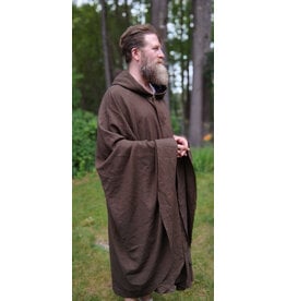 Cloakmakers.com 5734-Washable Lightweight Brown Ranger Cloak w/ Brown Hood Lining