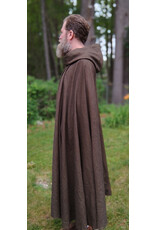 Cloakmakers.com 5734-Washable Lightweight Brown Ranger Cloak w/ Brown Hood Lining