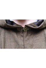 Cloakmakers.com 5734-Washable Lightweight Brown Ranger Cloak w/ Brown Hood Lining