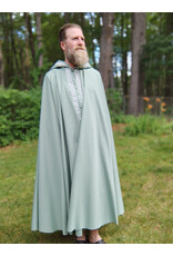 Cloakmakers.com 5735-Washable Seafoam Green Polyester Cloak w/ Green Ivy Trim