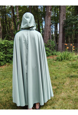 Cloakmakers.com 5735-Washable Seafoam Green Polyester Cloak w/ Green Ivy Trim