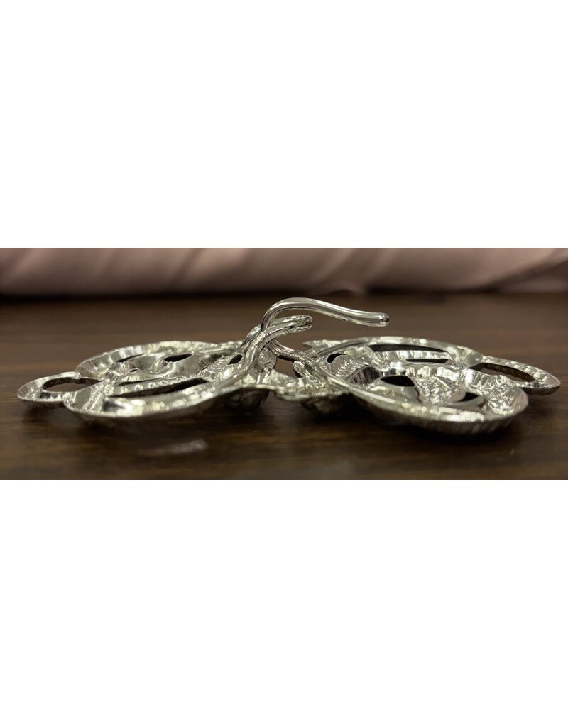 Cloakmakers.com Celtic Snakes Large Cloak Clasp - Antique  Silver Tone Plated