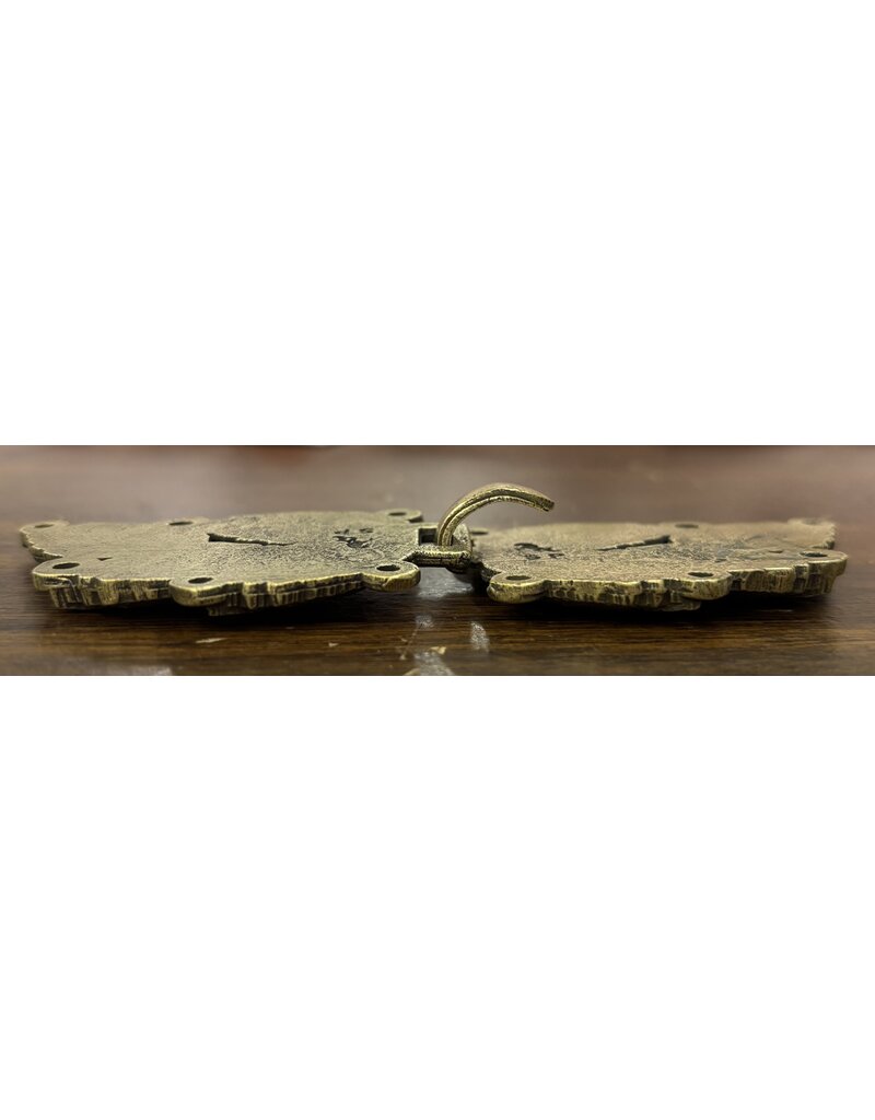 Cloakmakers.com MultiLeaf Pewter Clasp-Antique Bronze Plate