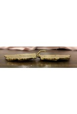 Cloakmakers.com MultiLeaf Pewter Clasp - Brass Plated