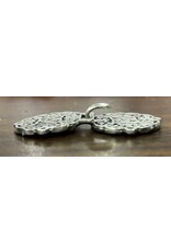 Cloakmakers.com Celtic Rosette Cloak Clasp - Pewter
