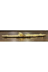 Cloakmakers.com Viking Bar Cloak Clasp - Gold  Plated