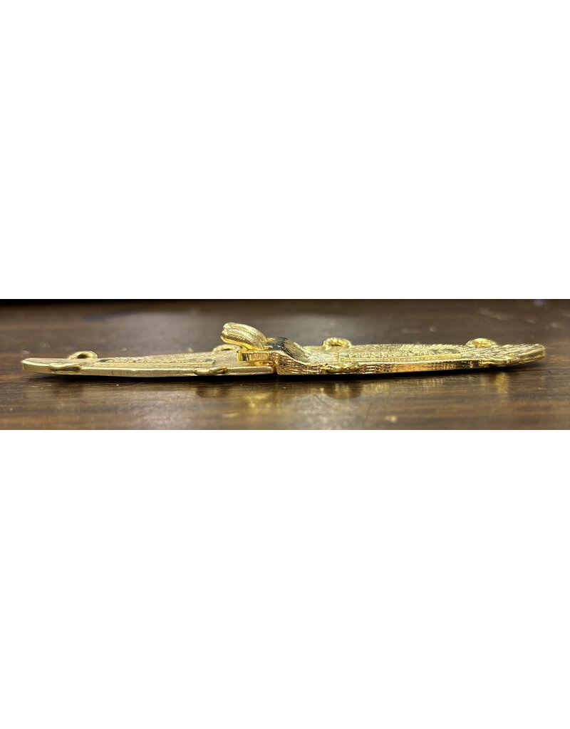 Cloakmakers.com Viking Bar Cloak Clasp - Gold  Plated